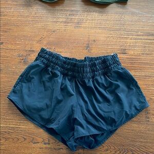 aerie offline hot stuff shorts black